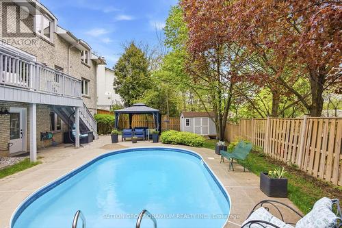 2509 King Forrest Drive, Mississauga, ON - Outdoor With In Ground Pool With Deck Patio Veranda