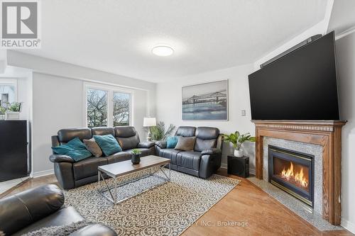 5189 Blue Spruce Avenue, Burlington, ON - Indoor Photo Showing Living Room With Fireplace