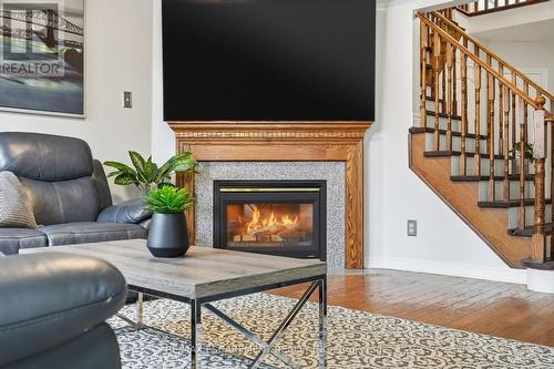 5189 Blue Spruce Avenue, Burlington, ON - Indoor Photo Showing Living Room With Fireplace