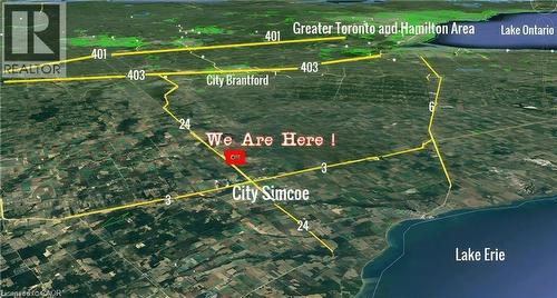 Map / location - 2474 Highway 24, Simcoe, ON 