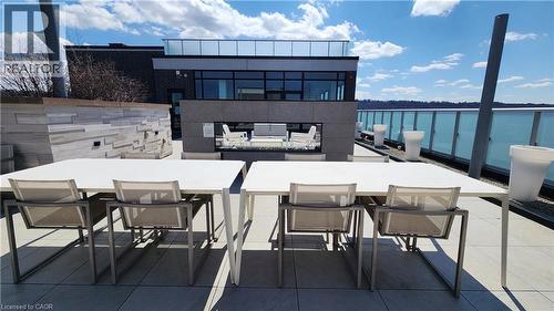 Rooftop Terrace - 101 Locke Street Unit# 511, Hamilton, ON - Outdoor With Balcony