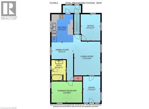 View of property floor plan - 844 Upper Wellington Street, Hamilton, ON - Other