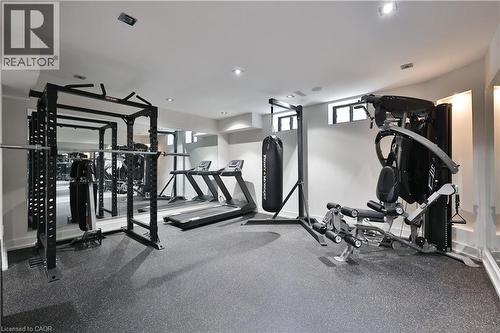 647 Montbeck Crescent, Mississauga, ON - Indoor Photo Showing Gym Room
