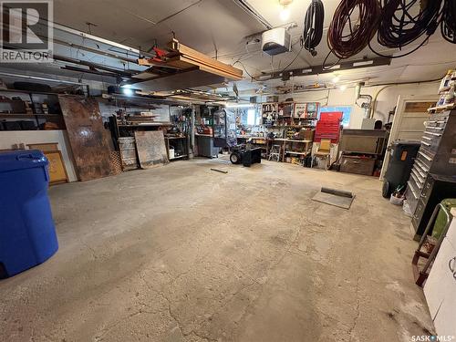 109 Road Avenue, Langenburg, SK - Indoor Photo Showing Garage
