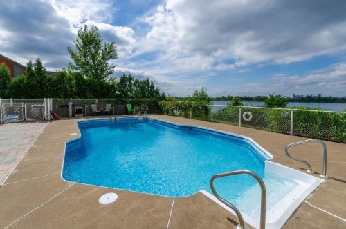 Piscine - 805-7680 Boul. Marie-Victorin, Brossard, QC - Outdoor With In Ground Pool With Backyard