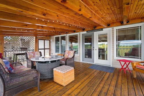 Terrasse - 75 Ch. Laforest, Litchfield, QC - Outdoor With Deck Patio Veranda With Exterior