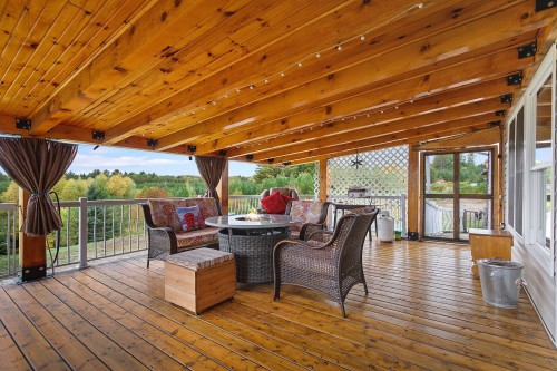 Terrasse - 75 Ch. Laforest, Litchfield, QC - Outdoor With Deck Patio Veranda With Exterior