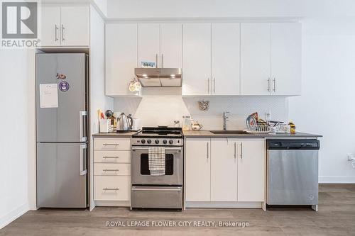 907 - 212 King William Street S, Hamilton, ON - Indoor Photo Showing Kitchen With Stainless Steel Kitchen With Upgraded Kitchen