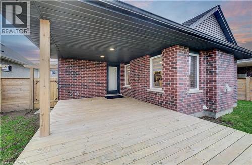 4 Livingston Drive, Tillsonburg, ON - Outdoor With Deck Patio Veranda With Exterior