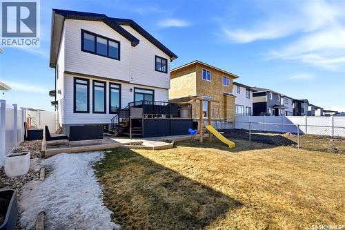 3029 Bellegarde Crescent, Regina, SK - Outdoor With Deck Patio Veranda