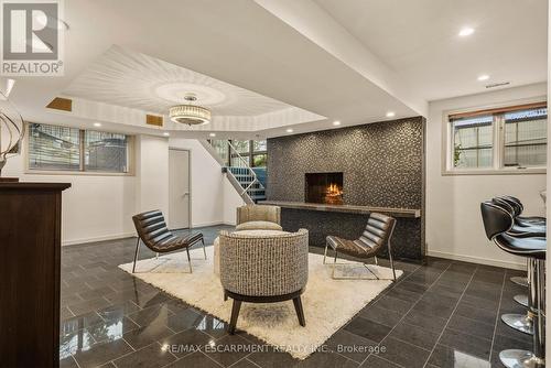 78 Terrace Drive, Hamilton, ON - Indoor Photo Showing Other Room With Fireplace