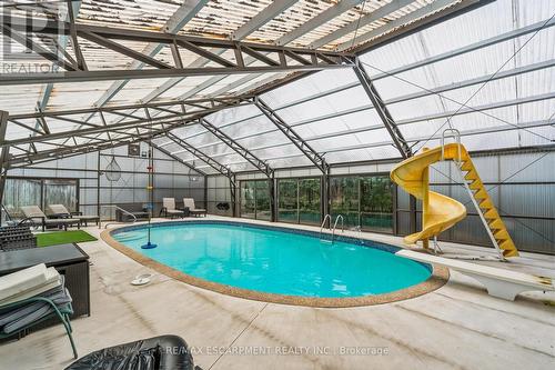 78 Terrace Drive, Hamilton, ON -  Photo Showing Other Room With In Ground Pool