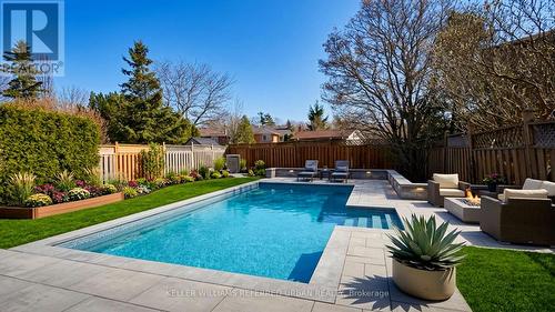 3626 Cartmel Road, Mississauga, ON - Outdoor With In Ground Pool With Backyard