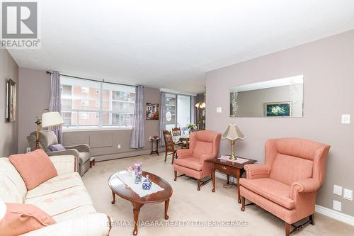 710 - 359 Geneva Street, St. Catharines (Fairview), ON - Indoor Photo Showing Living Room
