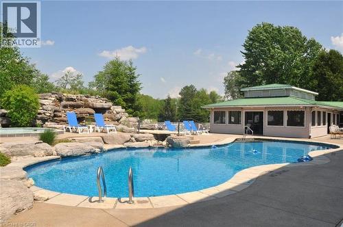57 Concession 12 E Unit# 101, Flamborough, ON - Outdoor With In Ground Pool With Deck Patio Veranda