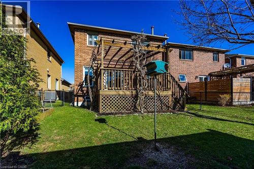 55 Grindstone Way, Waterdown, ON - Outdoor With Deck Patio Veranda