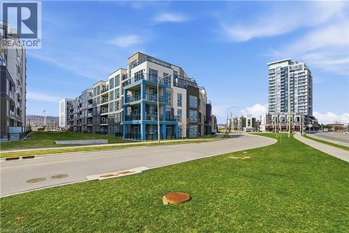10 Concord Place Unit# 304, Grimsby, ON - Outdoor With Balcony With Facade