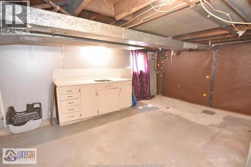 558 Elm, Windsor, ON - Indoor Photo Showing Basement
