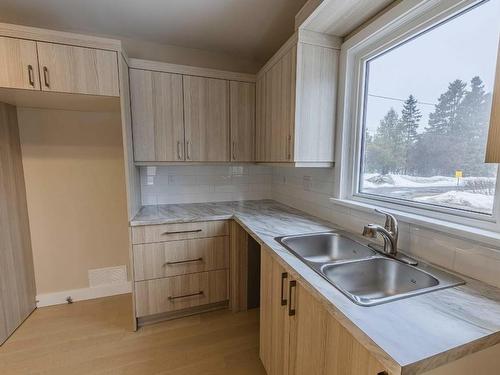 358 Dewe Ave, Thunder Bay, ON - Indoor Photo Showing Kitchen With Double Sink
