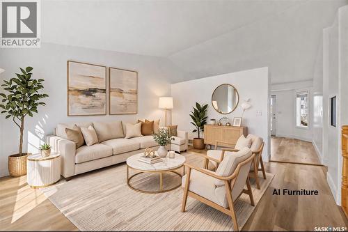 203 Konihowski Road, Saskatoon, SK - Indoor Photo Showing Living Room