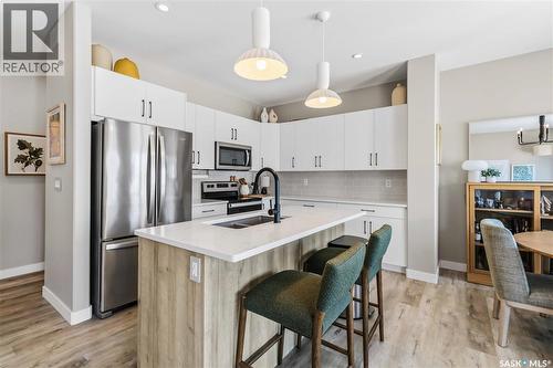 26 625 Dagnone Crescent, Saskatoon, SK - Indoor Photo Showing Kitchen With Stainless Steel Kitchen With Double Sink