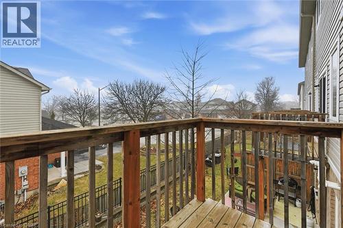 122 E Dundas Street E Unit# 9, Waterdown, ON - Outdoor With Deck Patio Veranda With Exterior