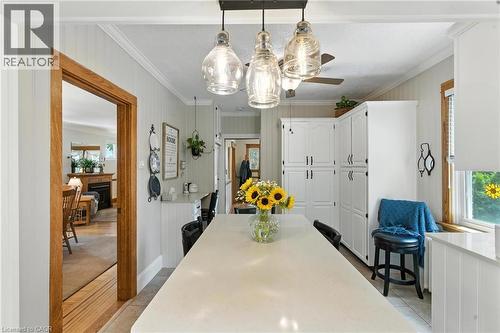 kitchen area - 98 Kensington Avenue S, Hamilton, ON - Indoor Photo Showing Dining Room