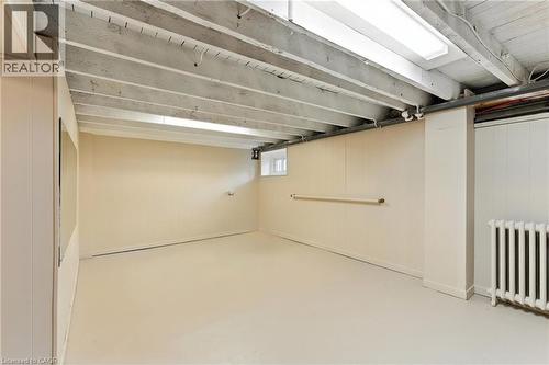 Basement area - 98 Kensington Avenue S, Hamilton, ON - Indoor Photo Showing Basement