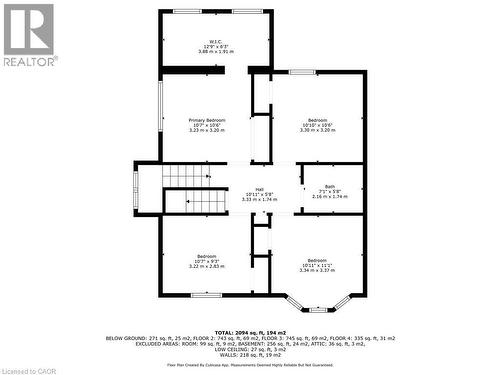 View of property floor plan - 98 Kensington Avenue S, Hamilton, ON - Other