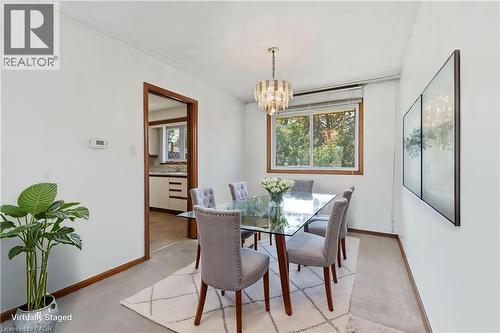 7 Lichty Crescent, Kitchener, ON - Indoor Photo Showing Dining Room