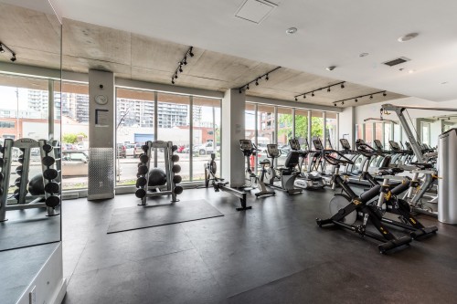 Exercise Room - 716-190 Rue Murray, Montréal (Le Sud-Ouest), QC - Indoor Photo Showing Gym Room