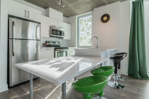 Kitchen - 716-190 Rue Murray, Montréal (Le Sud-Ouest), QC - Indoor Photo Showing Kitchen With Upgraded Kitchen