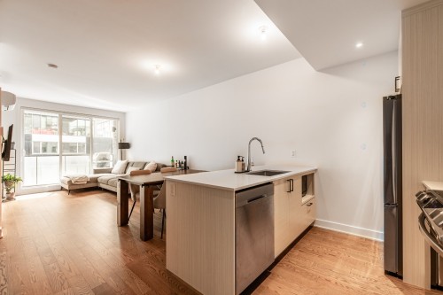 Kitchen - 419B-1400 Rue Ottawa, Montréal (Le Sud-Ouest), QC - Indoor Photo Showing Kitchen