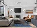 130 Mona Drive, Toronto, ON  - Indoor Photo Showing Living Room With Fireplace 