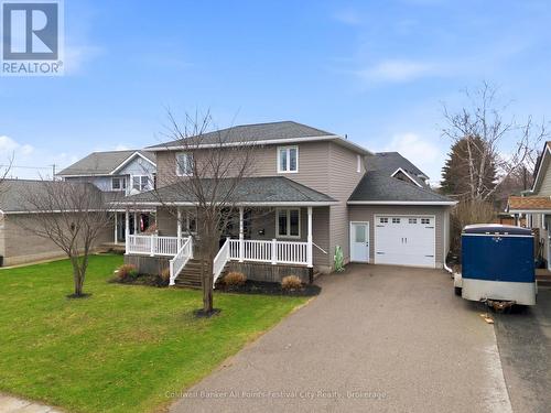 91 Park Street, Goderich (Goderich (Town)), ON - Outdoor With Deck Patio Veranda With Facade