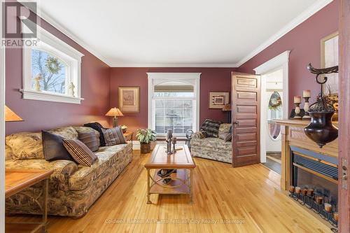 164 Palmerston Street, Goderich (Goderich (Town)), ON - Indoor Photo Showing Living Room With Fireplace