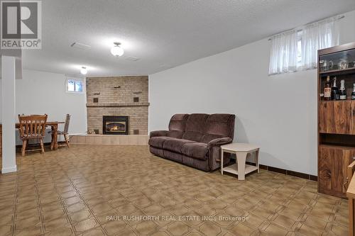 Basement-Rec Room - 1176 Dorchester Avenue, Ottawa, ON - Indoor With Fireplace