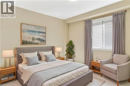 Virtually Staged - 184 Sofron Drive, Cambridge, ON - Indoor Photo Showing Bedroom