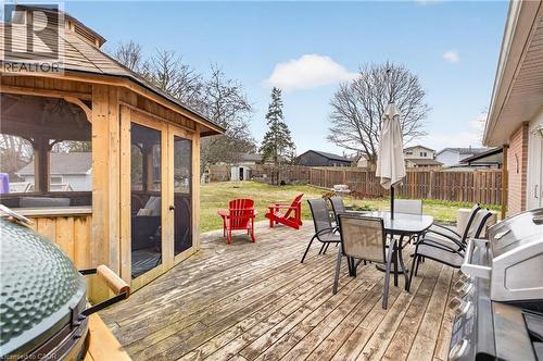 106 Hahn Avenue, Cambridge, ON - Outdoor With Deck Patio Veranda