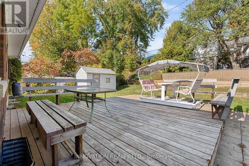 Backyard deck - 1811 Hutton Avenue, Ottawa, ON - Outdoor With Deck Patio Veranda