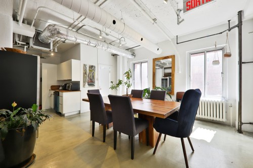Dining Room - 2-1874 Rue Notre-Dame O., Montréal (Le Sud-Ouest), QC - Indoor Photo Showing Dining Room
