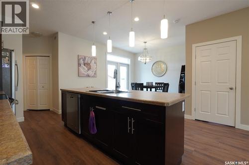 4125 Green Olive Way E, Regina, SK - Indoor Photo Showing Kitchen With Double Sink