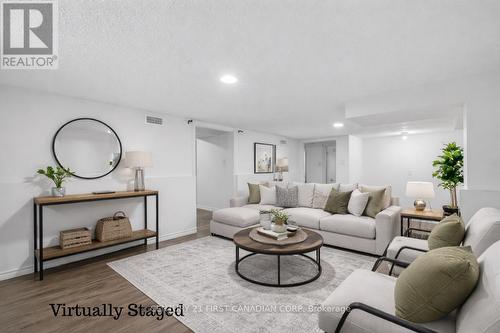 Virtually staged - 101 Jasper Crescent, London East (East O), ON - Indoor Photo Showing Living Room