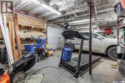 25 Alice Crescent, North Grove, SK - Indoor Photo Showing Garage