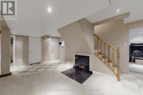 75 Gloria Crescent, Whitby, ON - Indoor With Fireplace