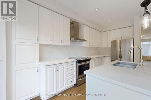 215 Salterton Circle, Vaughan, ON - Indoor Photo Showing Kitchen With Double Sink