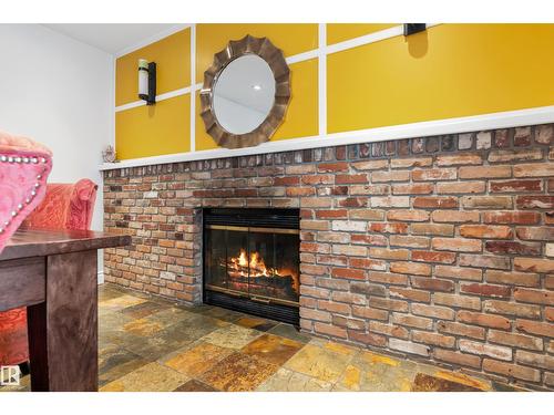 101 Westridge Rd Nw, Edmonton, AB - Indoor With Fireplace