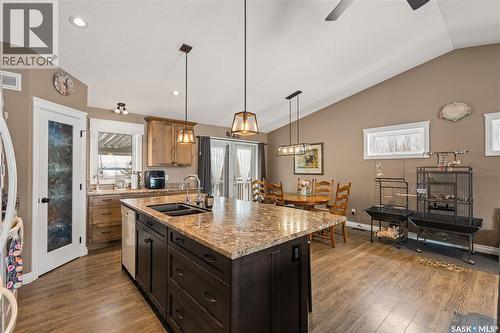 301 Birch Street, Goodsoil, SK - Indoor Photo Showing Kitchen With Double Sink