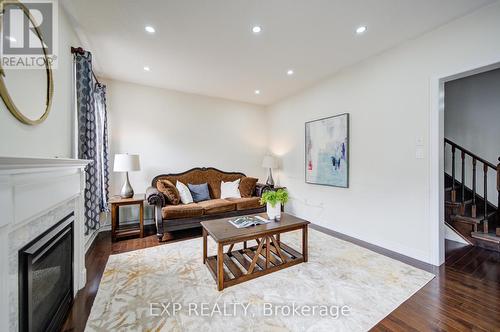 20 Everett Street, Markham, ON - Indoor Photo Showing Living Room With Fireplace