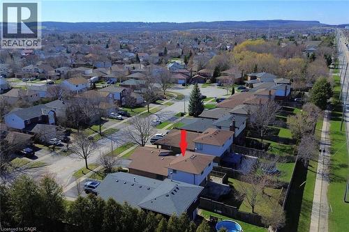 Aerial perspective of suburban area - 2206 Donald Road, Burlington, ON - Outdoor With View